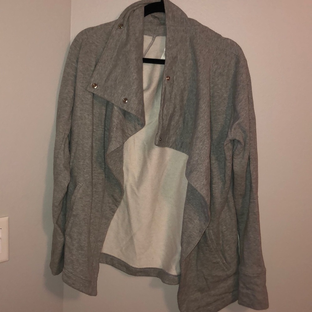 Gray sweater